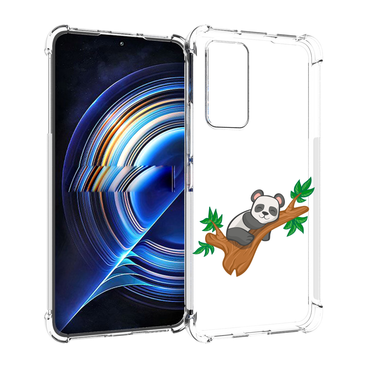 

Чехол MyPads панда-на-деревце для Tecno Camon 19 Neo, Прозрачный, Tocco