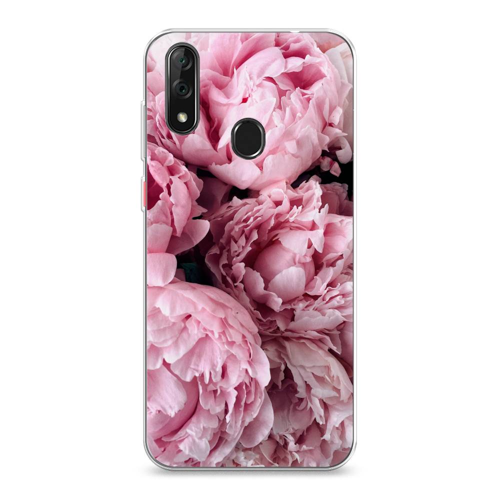 

Чехол Awog на ZTE Blade V10 / ЗТЕ Блэйд V10 "Нежные пионы", Разноцветный, 132750-8