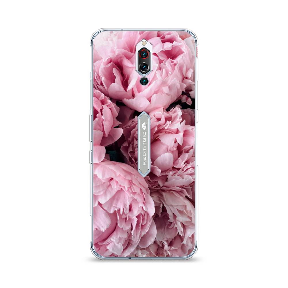 

Чехол Awog на ZTE Red Magic 5S / ЗТЕ Red Magic 5S "Нежные пионы", Разноцветный, 134250-8