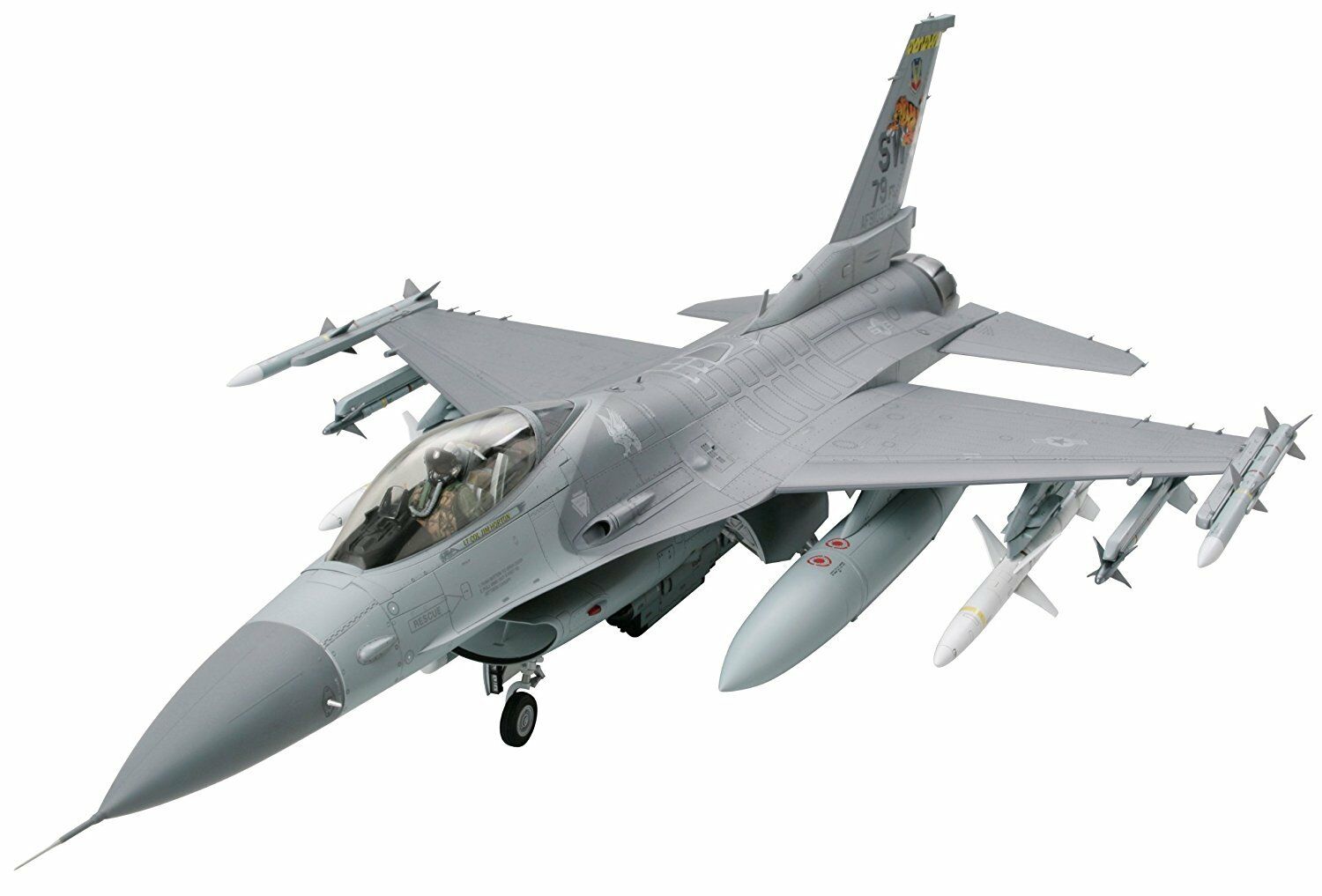 

Сборная модель для взрослых Hasegawa 07232 F-16CJ Fighting Falcon ВВС США, PT32