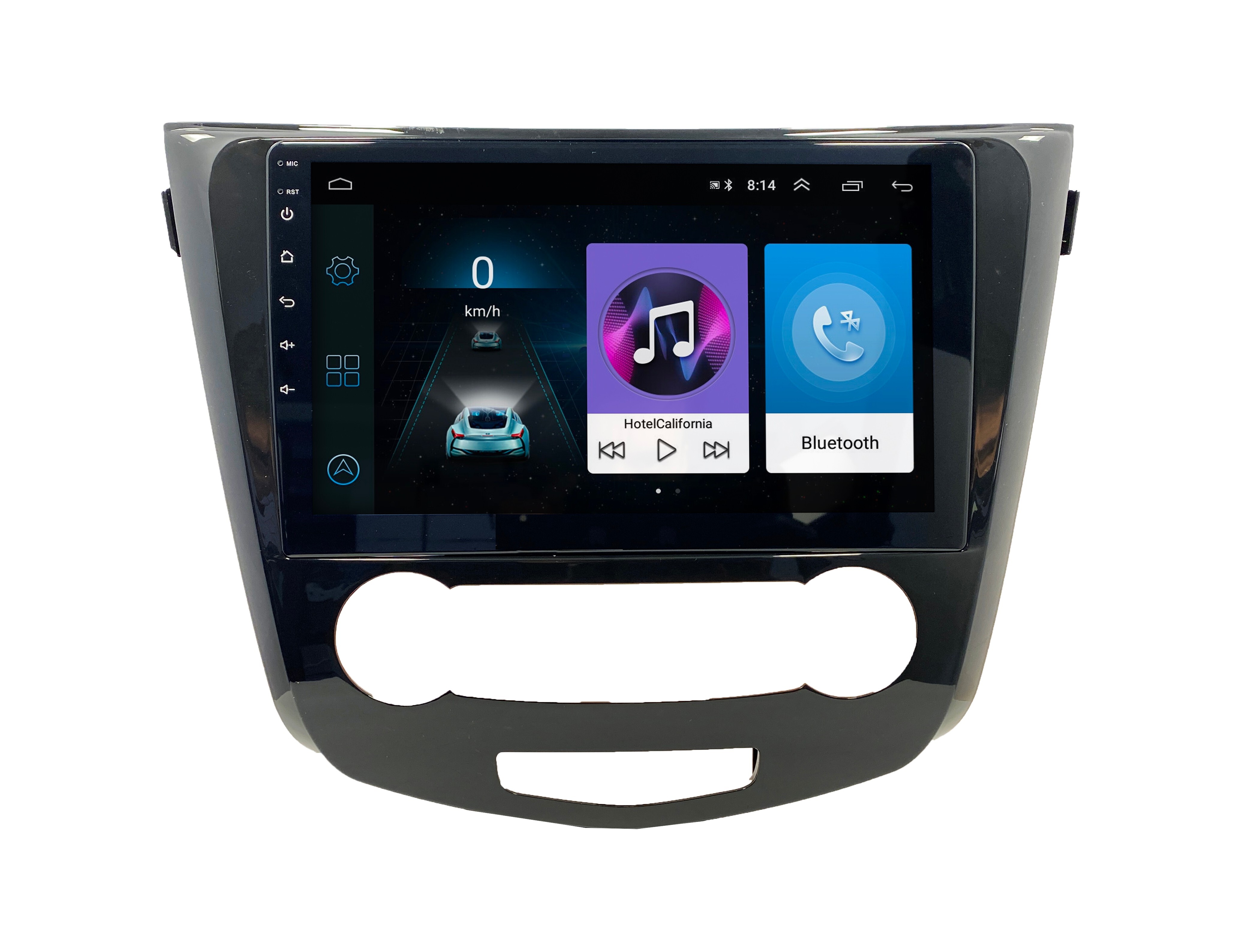 Автомагнитола ANDROID Nissan Qashkai 2014-2021 Кондиционер, Android 12, 4/64GB / Головное