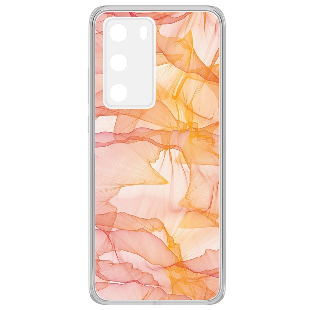 

Чехол-накладка Krutoff Clear Case Абстракт 7 для Huawei P40