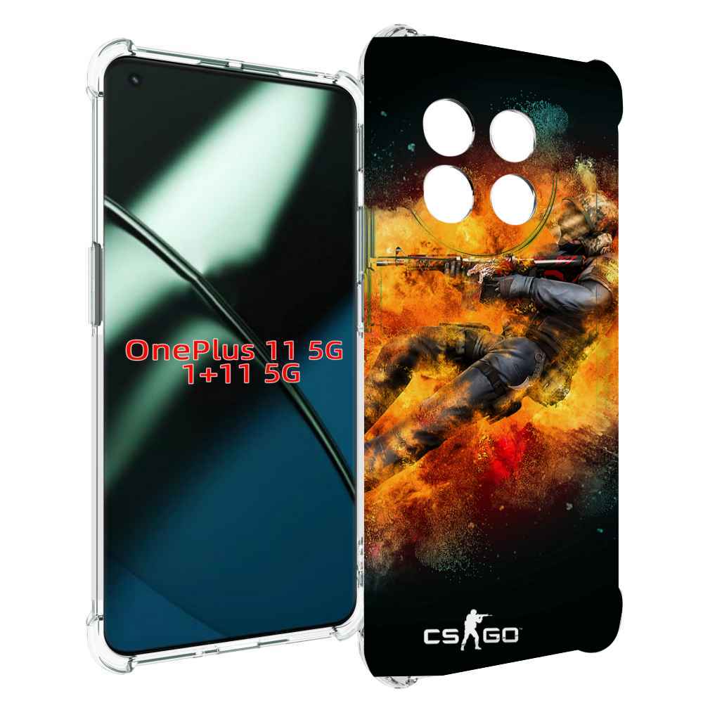 

Чехол MyPads CS-go Контр-террорист для OnePlus 11, Прозрачный, Tocco