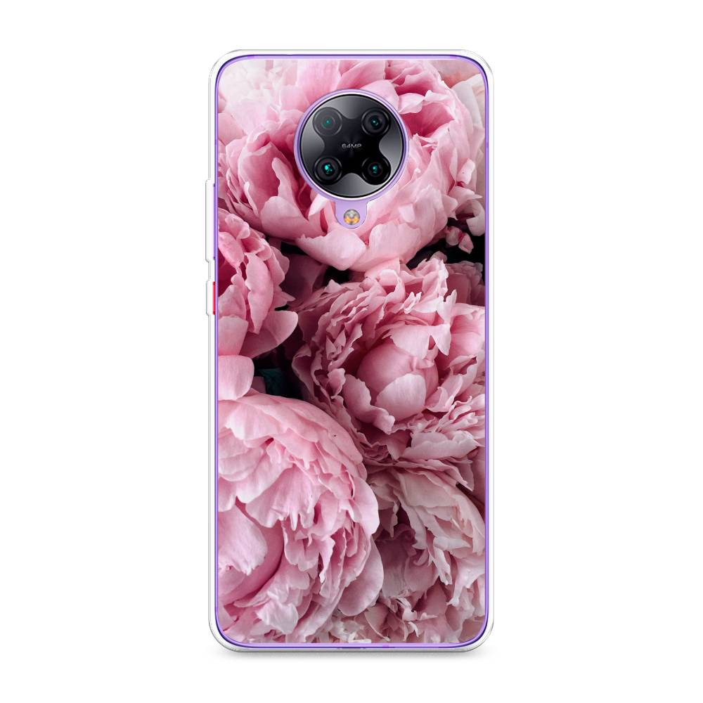 

Чехол Awog на Xiaomi Redmi K30 Pro "Нежные пионы", Разноцветный, 38850-8
