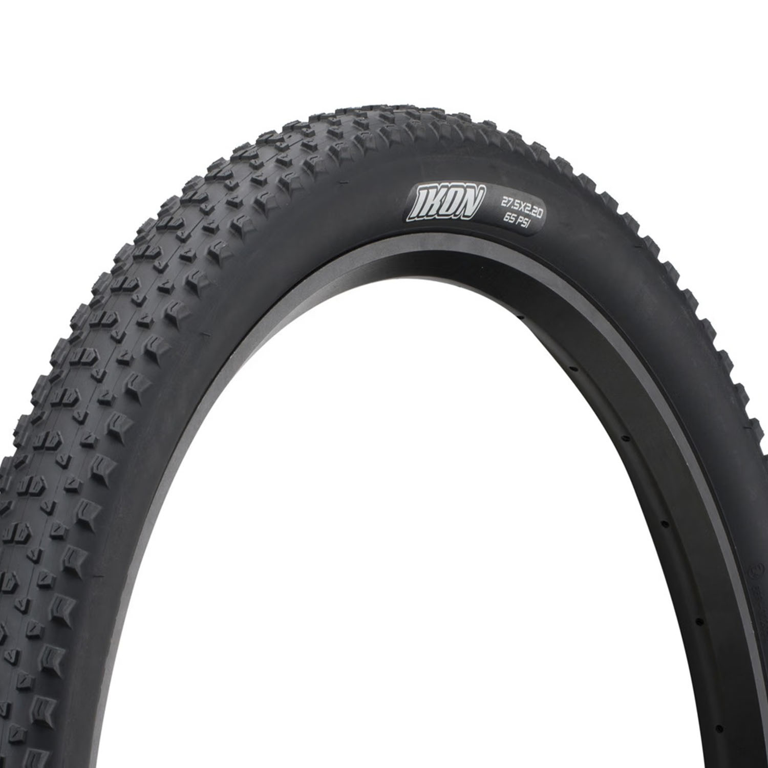 

Велопокрышка Maxxis Ikon 27.5X2.20 56-584 (Б/Р) 2024, Черный, Ikon