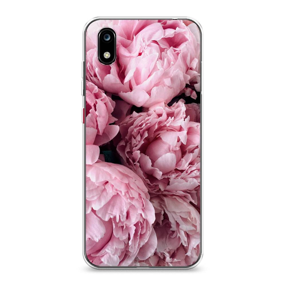

Чехол Awog на ZTE Blade A7 2019 / ЗТЕ Блэйд A7 2019 "Нежные пионы", Разноцветный, 133150-8