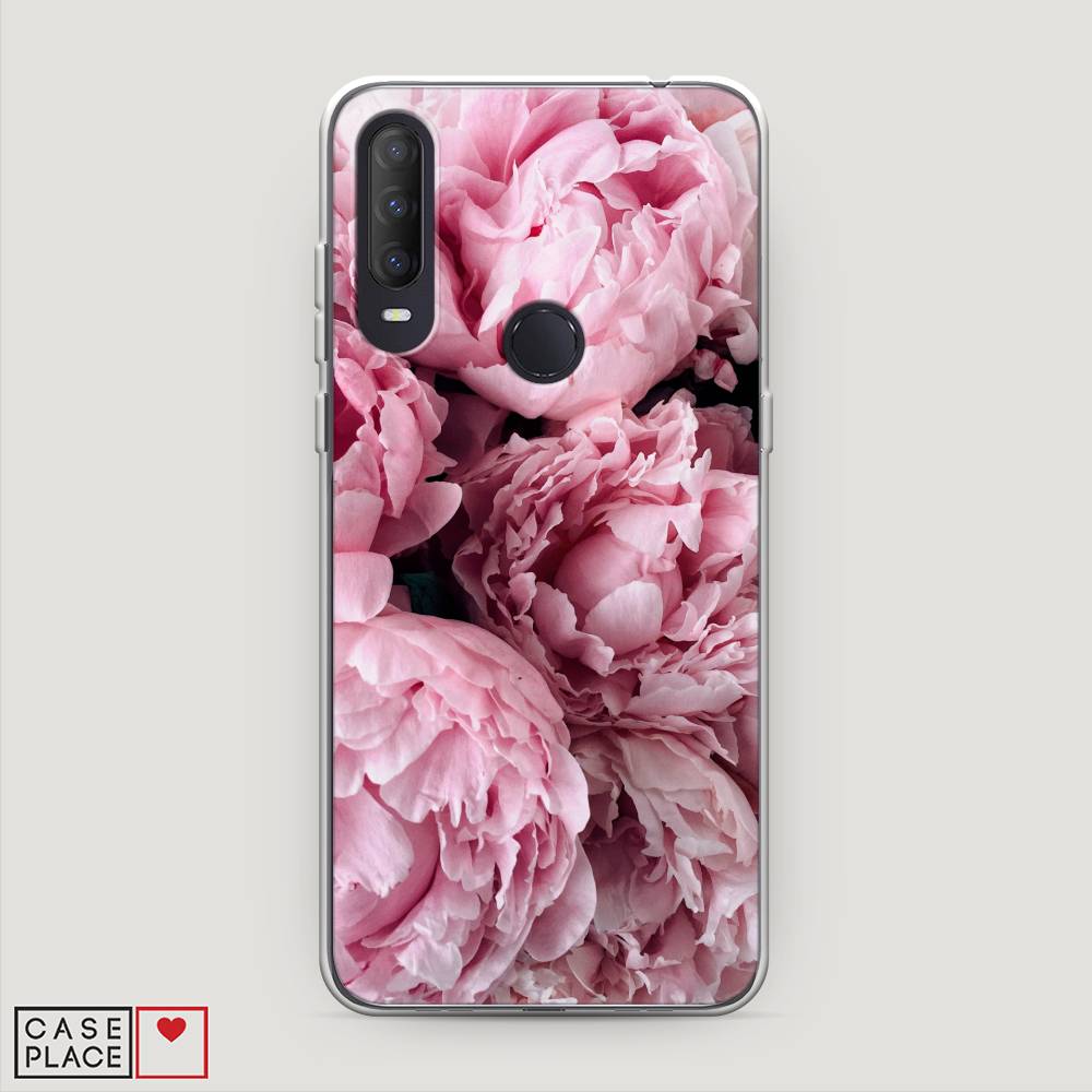 

Чехол Awog на Alcatel 1S (2020) / Алкатель 1S (2020) "Нежные пионы", Разноцветный, 170850-8