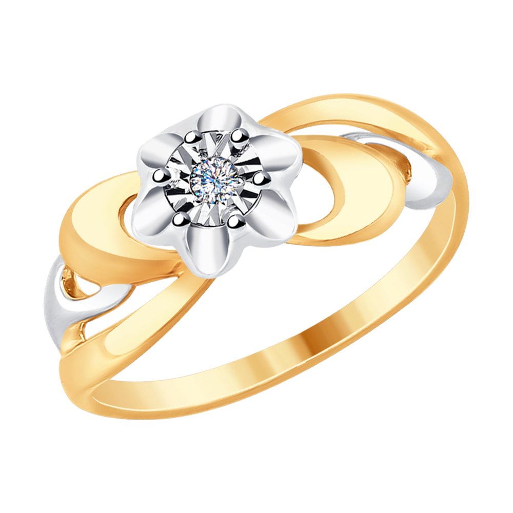 

Кольцо из золота с бриллиантом р.  Diamant 51-210-00021-1, 51-210-00021-1