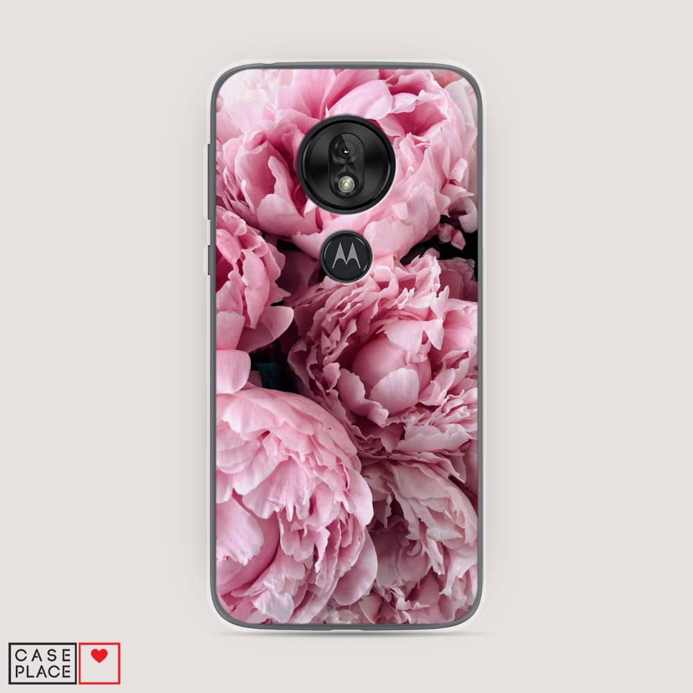 

Чехол Awog на Motorola Moto G7 Play / Моторола Мото G7 Play "Нежные пионы", Разноцветный, 241250-8