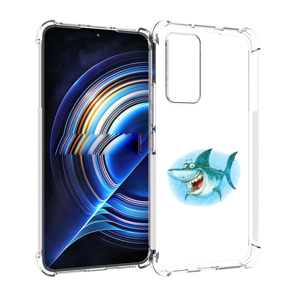 

Чехол MyPads веселая акула для Tecno Camon 19 Neo, Прозрачный, Tocco