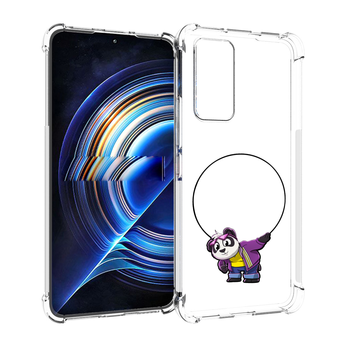 

Чехол MyPads панда-с-обручем для Tecno Camon 19 Neo, Прозрачный, Tocco