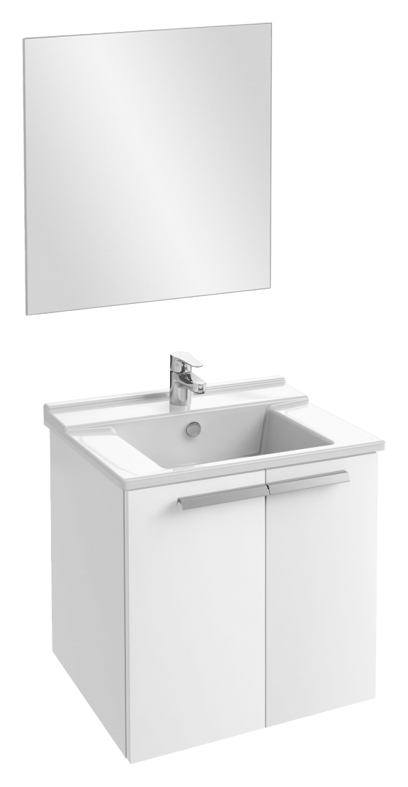 

Мебель для ванной 60 см Jacob Delafon Struktura белая