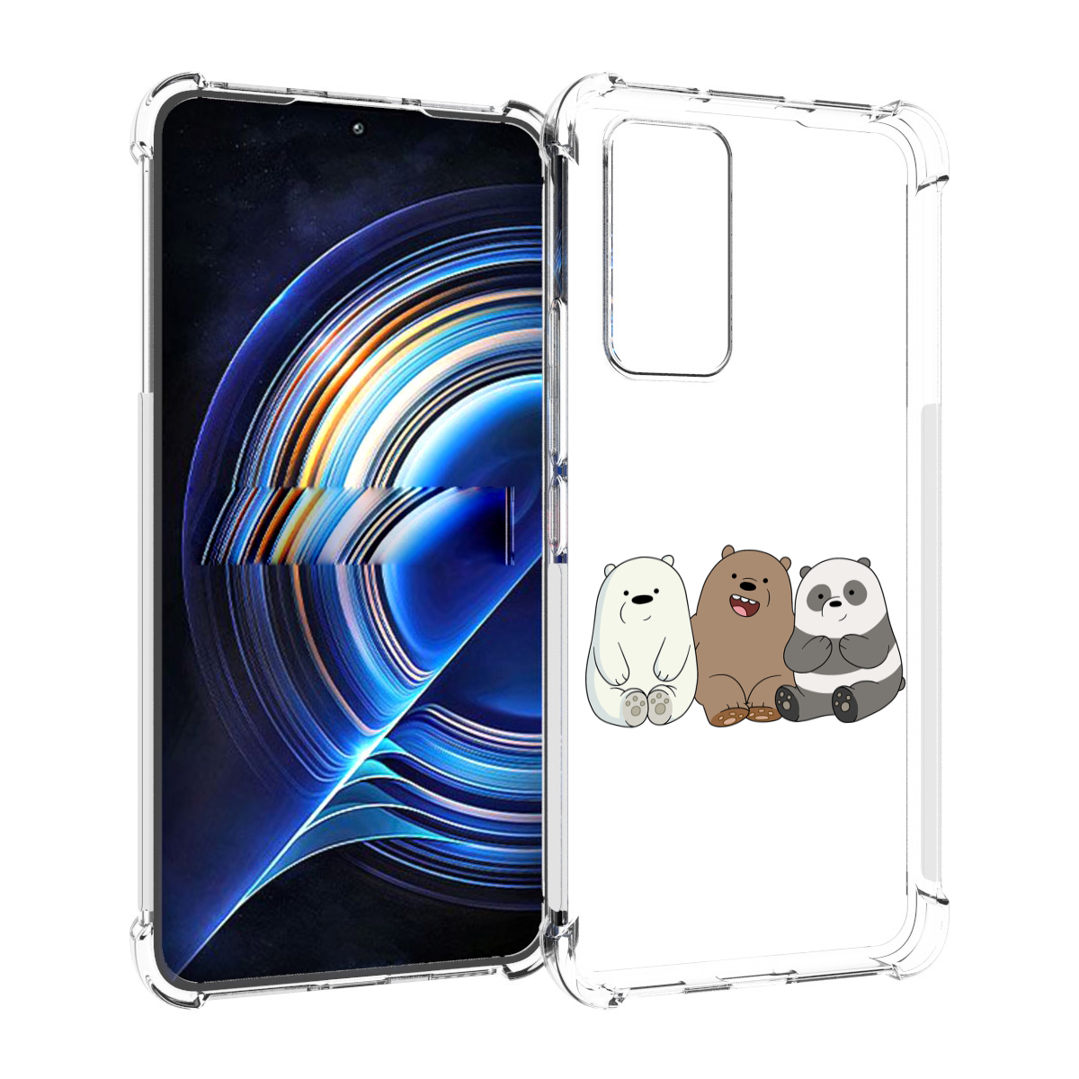

Чехол MyPads панды детский для Tecno Camon 19 Neo, Прозрачный, Tocco