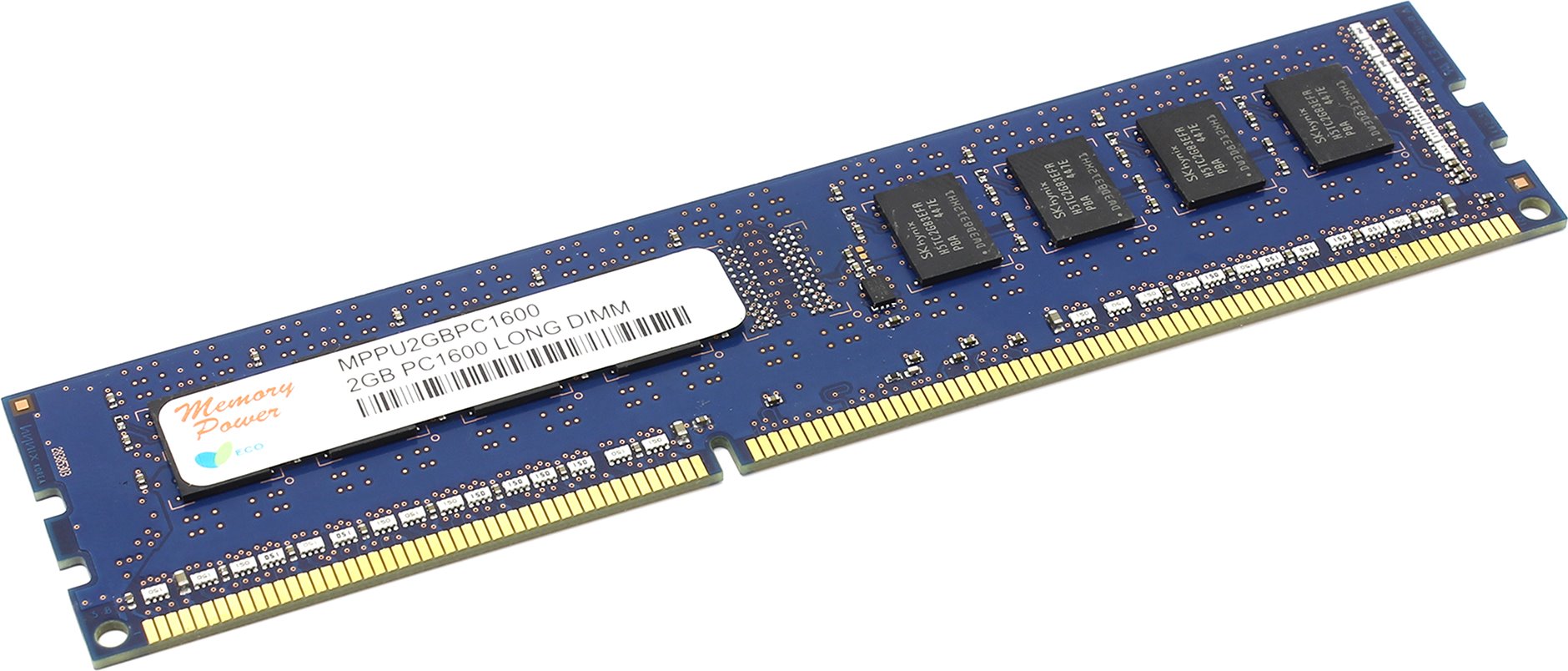 

Оперативная память Hynix HY DDR3 DIMM 2GB (PC3-12800) 1600MHz