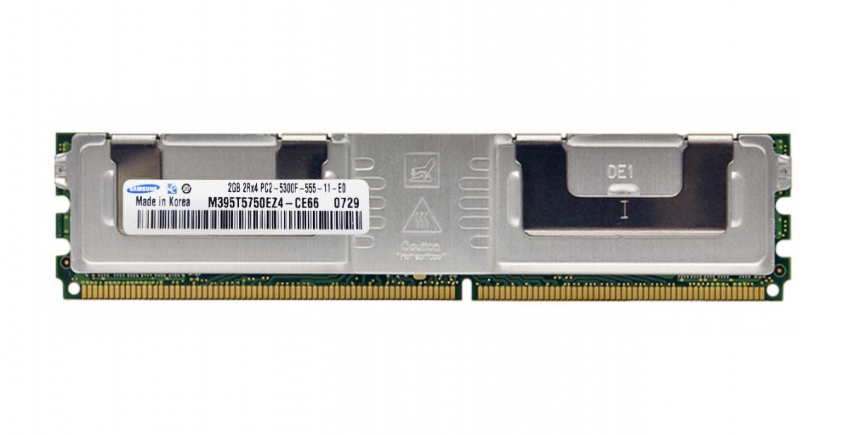 

Оперативная память Samsung (M395T5750XXX-CE6XX), DDR2 1x2Gb, 667MHz