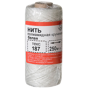 

Нить капроновая полиамидная d=1мм (250м), Разноцветный