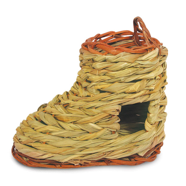 Домик для грызунов Triol Ботинок, из луговых трав, 170x90x140 мм