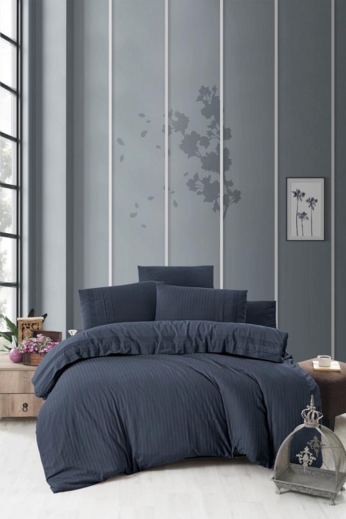 

Комплект постельного белья DO&CO "RANFORCE" жаккард 200*220 (50*70/4) GARSIA