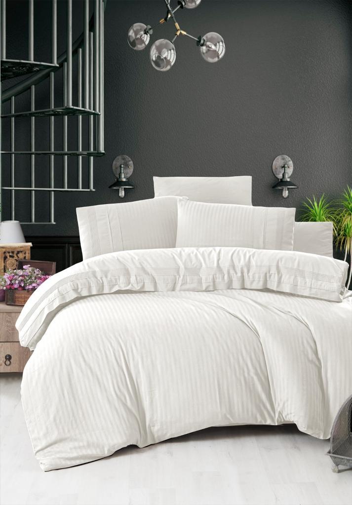 

Комплект постельного белья DO&CO "RANFORCE" жаккард 200*220 (50*70/4) GARSIA