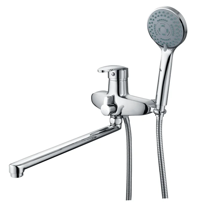 

Cмеситель для ванны GANZER MENNO GZ11041 CHROME, Серебристый, GZ11041