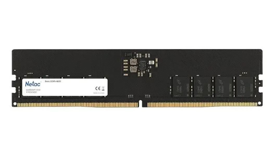 

Оперативная память Netac (NTBSD5P48SP-16), DDR5 1x16Gb, 4800MHz
