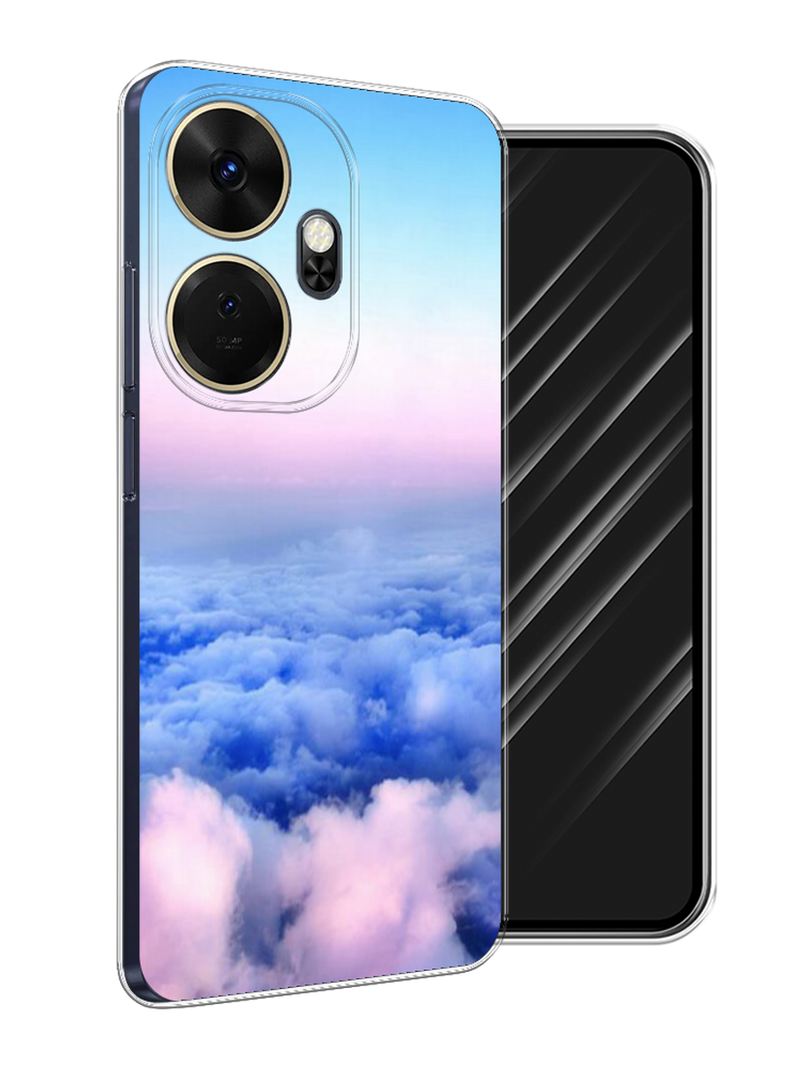 

Чехол Awog на Itel P55 Plus 4G "Облака", Голубой;розовый;бирюзовый, 3201950-1