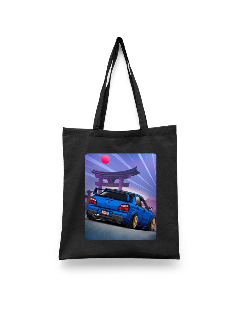 

Шоппер унисекс Каждому Своё JDM/Япония/Машины/Skyline AUJDM6, черный, JDM/Япония/Машины/Skyline AUJDM6