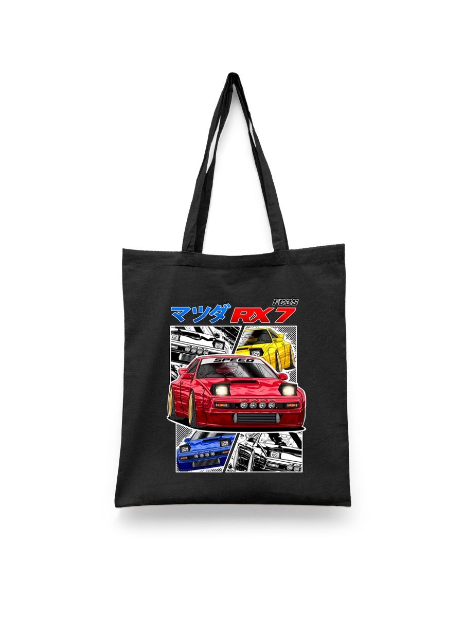 

Шоппер унисекс Каждому Своё JDM/Япония/Машины/Skyline AUJDM13, черный, JDM/Япония/Машины/Skyline AUJDM13