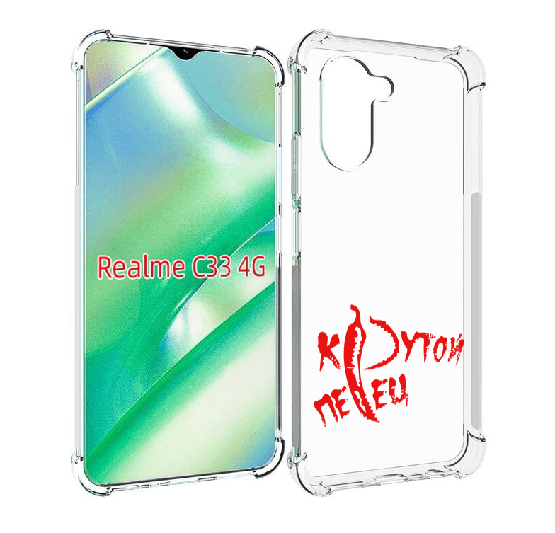 

Чехол MyPads крутой перец для Realme C33 4G, Прозрачный, Tocco