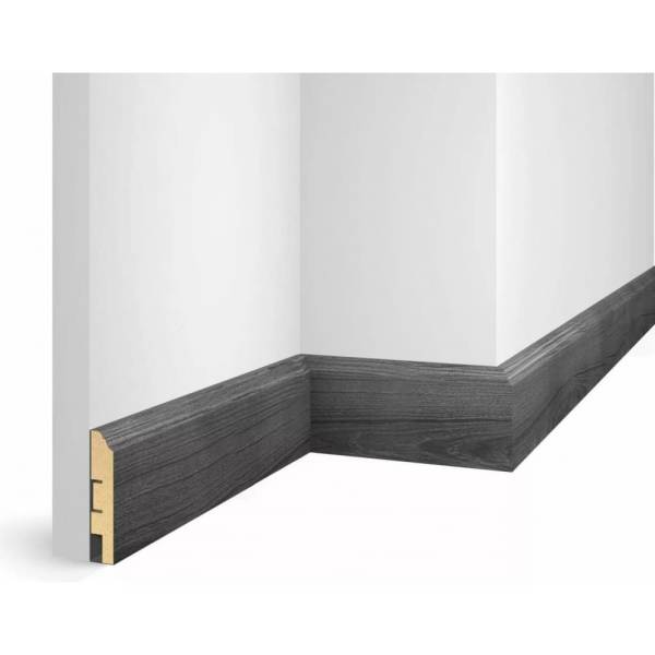 

Плинтус COSCA DECOR WP07 экошпон, ясень дымчатый, 80x16x2400 мм, МДФ СПБ103734
