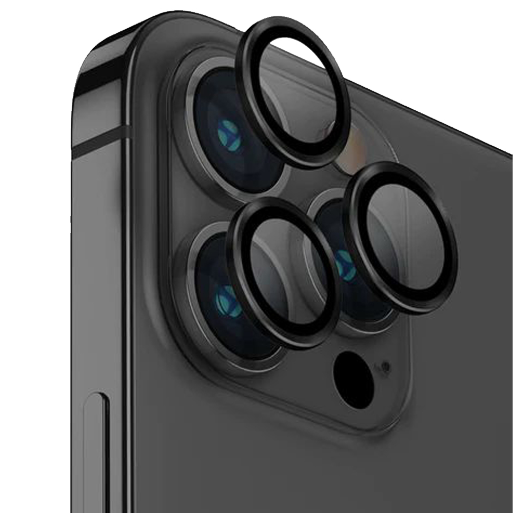 

Защитное стекло на камеру Uniq OPTIX для iPhone 14 Pro/14 Pro Max Black, Camera Lens