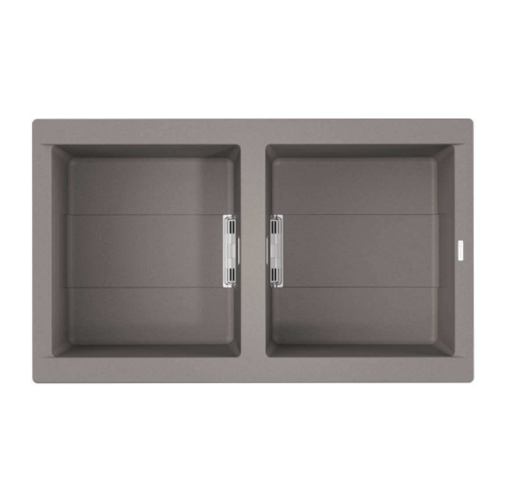 

Кухонная мойка Omoikiri Banzen 86-2-GR NEW Leningrad Grey, Banzen 2