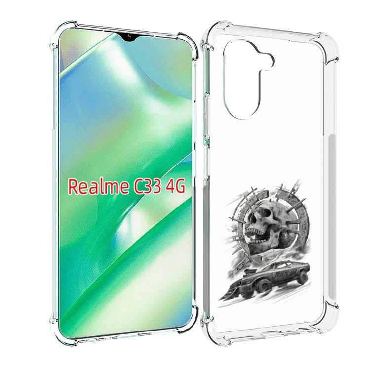 фото Чехол mypads мед макс для realme c33 4g