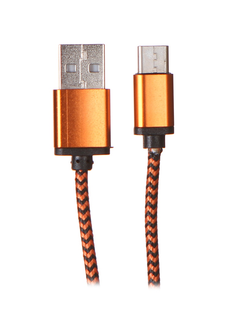 фото Аксессуар delux usb 2.0 - type-c 1m orange