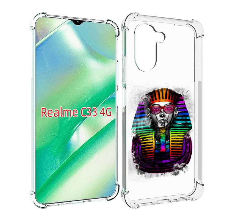 

Чехол MyPads модная богиня для Realme C33 4G, Прозрачный, Tocco