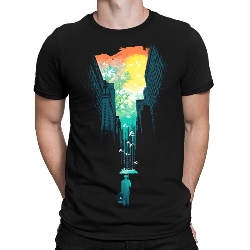 

Футболка мужская Dream Shirts Город 1000497222 черная 3XL, Город 1000497222