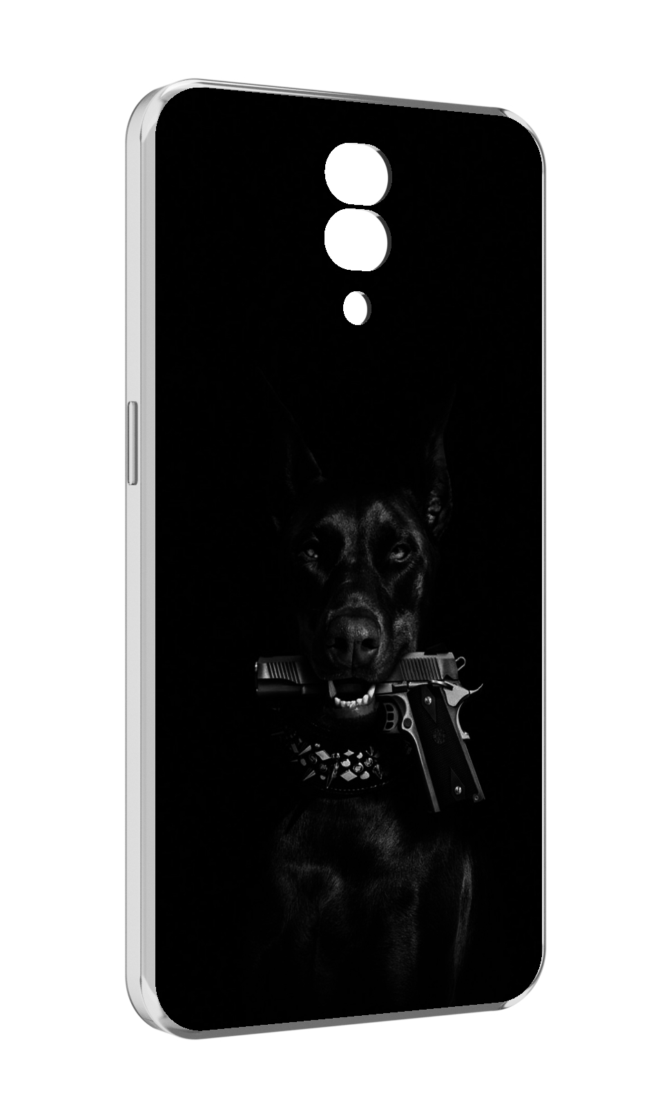 

Чехол MyPads доберман мужской для Blackview BV7200, Прозрачный, Tocco
