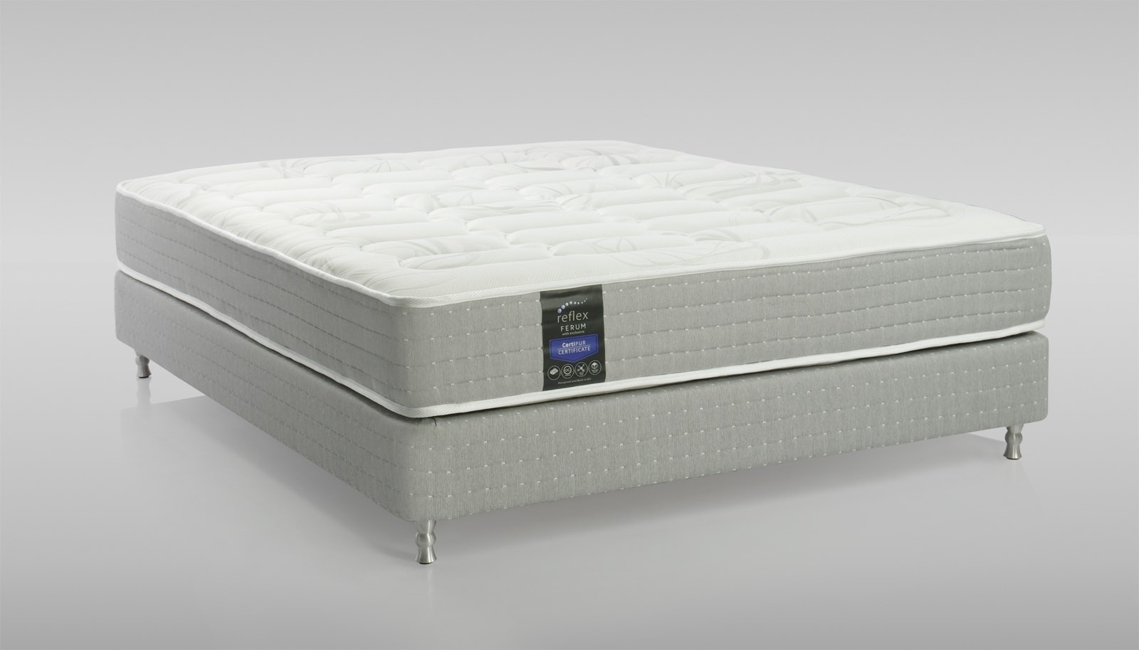 

Матрас Reflex Ferum 200х200, Бежевый;белый;серый;серебристый, Ferum