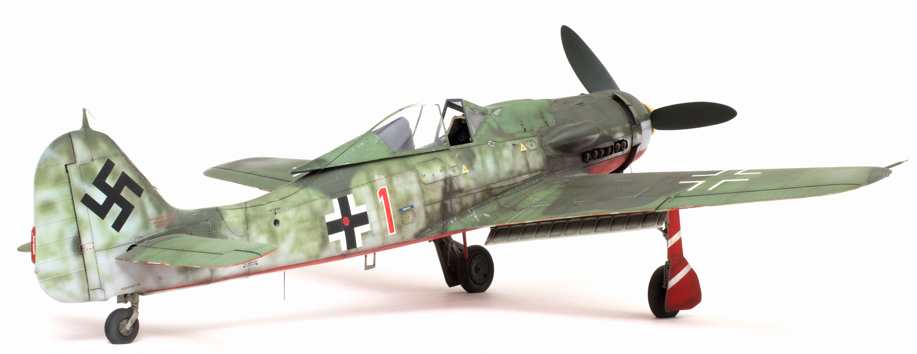 фото Сборная модель для взрослых hasegawa 08069 fockewulf fw190d-9 st19