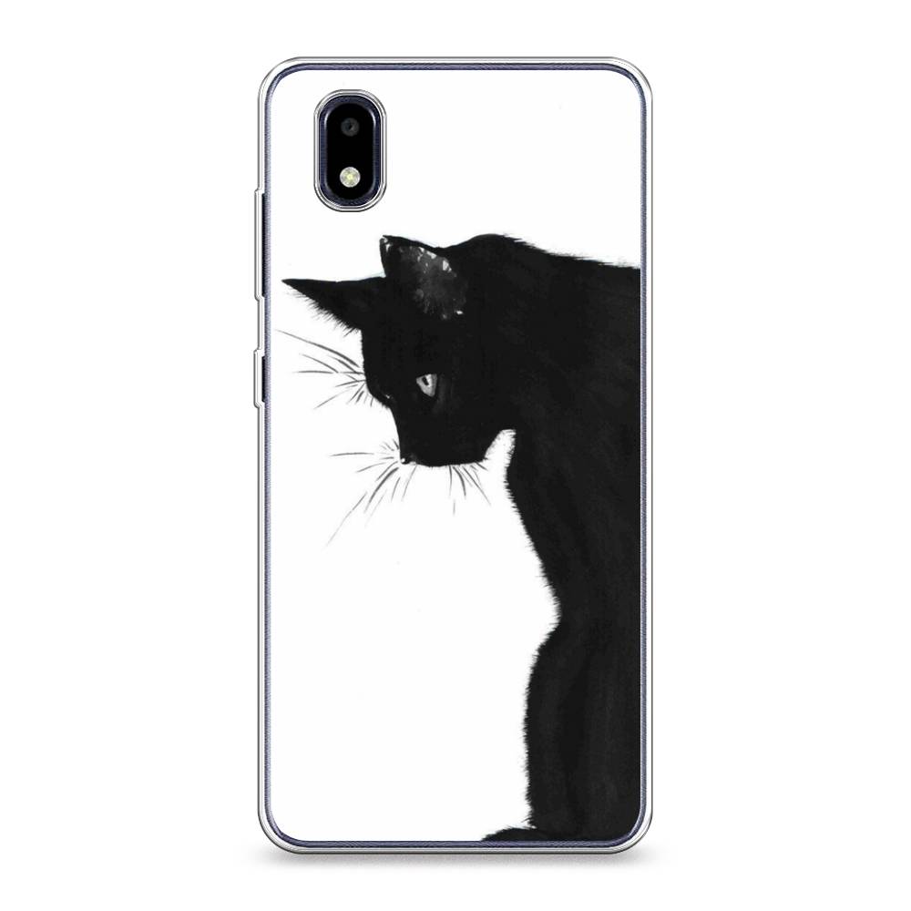 фото Чехол awog "black cat" для zte blade a3 (2020)