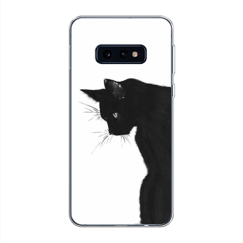 

Чехол Awog на Samsung Galaxy S10E "Black cat", Черный;белый, 27250-1