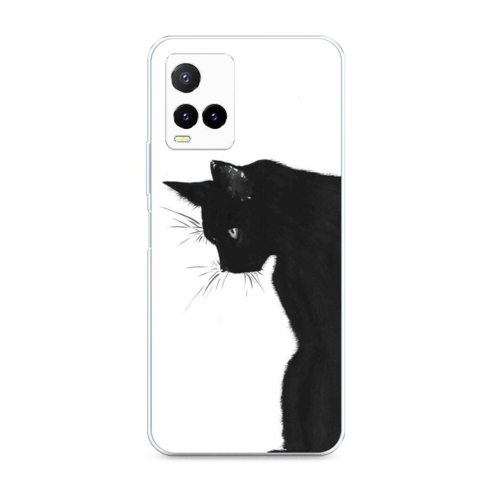 

Чехол Awog на Vivo Y33s "Black cat", Черный;белый, 265850-1