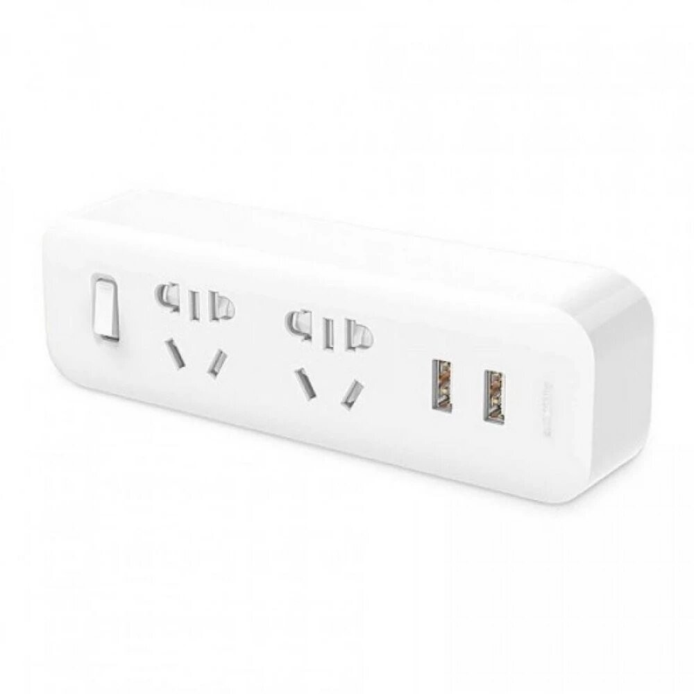 

Разветвитель Xiaomi Mi Power 2 USB + 2 Extension socket NRB4022CN, Белый
