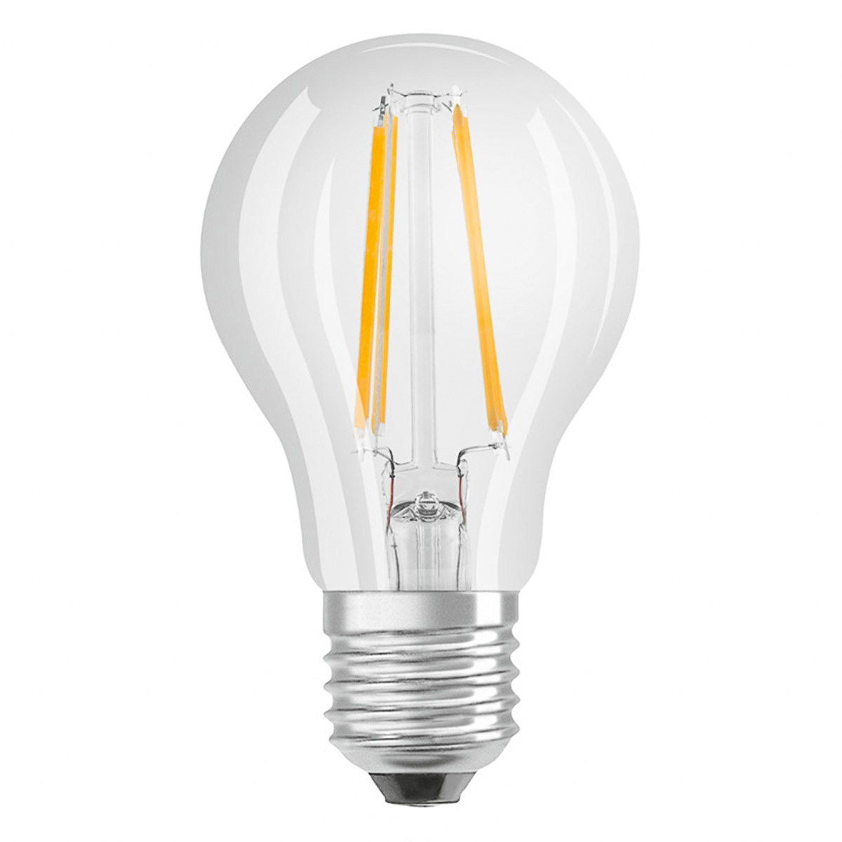 фото Лампа светодиодная aro bulbs fil 7w e27 груша теплый белый 2 шт