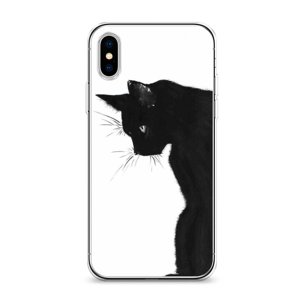 фото Чехол awog "black cat" для apple iphone xs max (10s max)