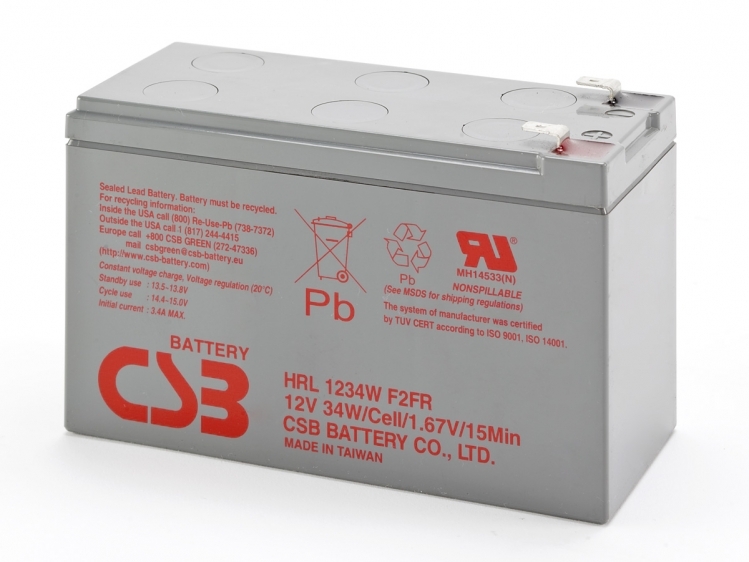 CSB HRL1234W 12V 9Ah HRL1234W