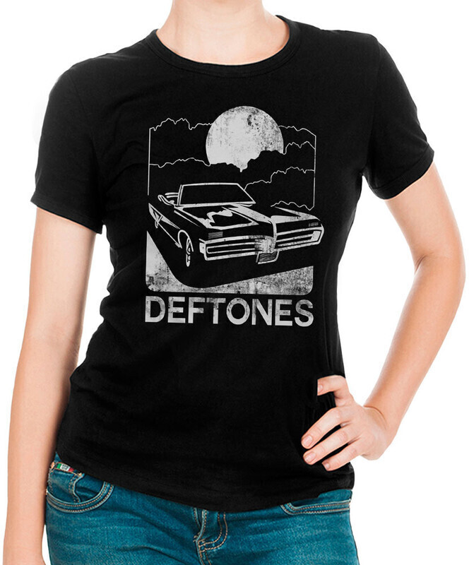 фото Футболка женская dream shirts deftones 50008971 черная 3xl