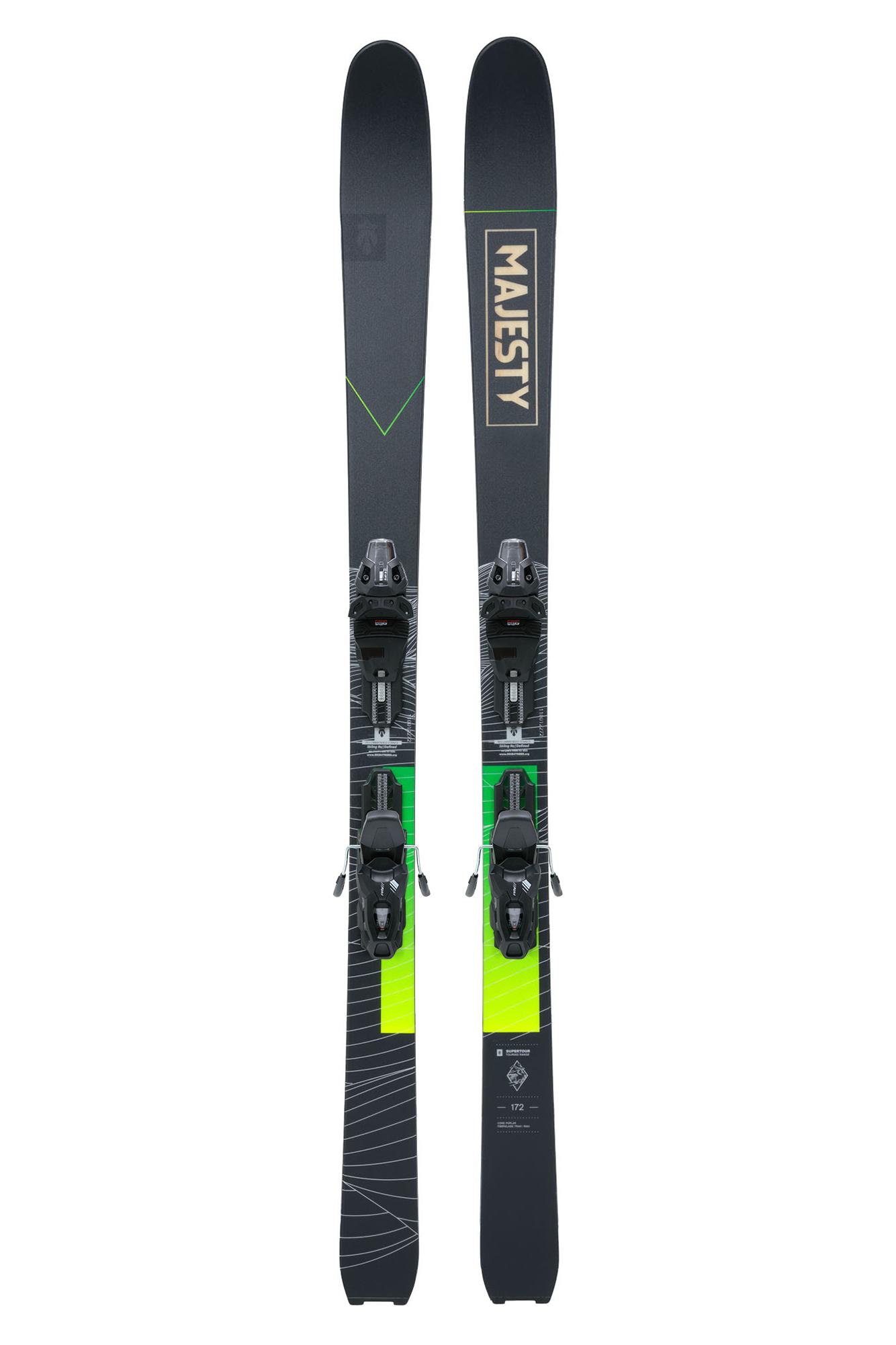 

Горные Лыжи С Креплениями Majesty Supertour + Prw 11 Gw Brake 90 [F] (См:178) 2023-24, Черный, Supertour + Prw 11 Gw Brake 90 [F]