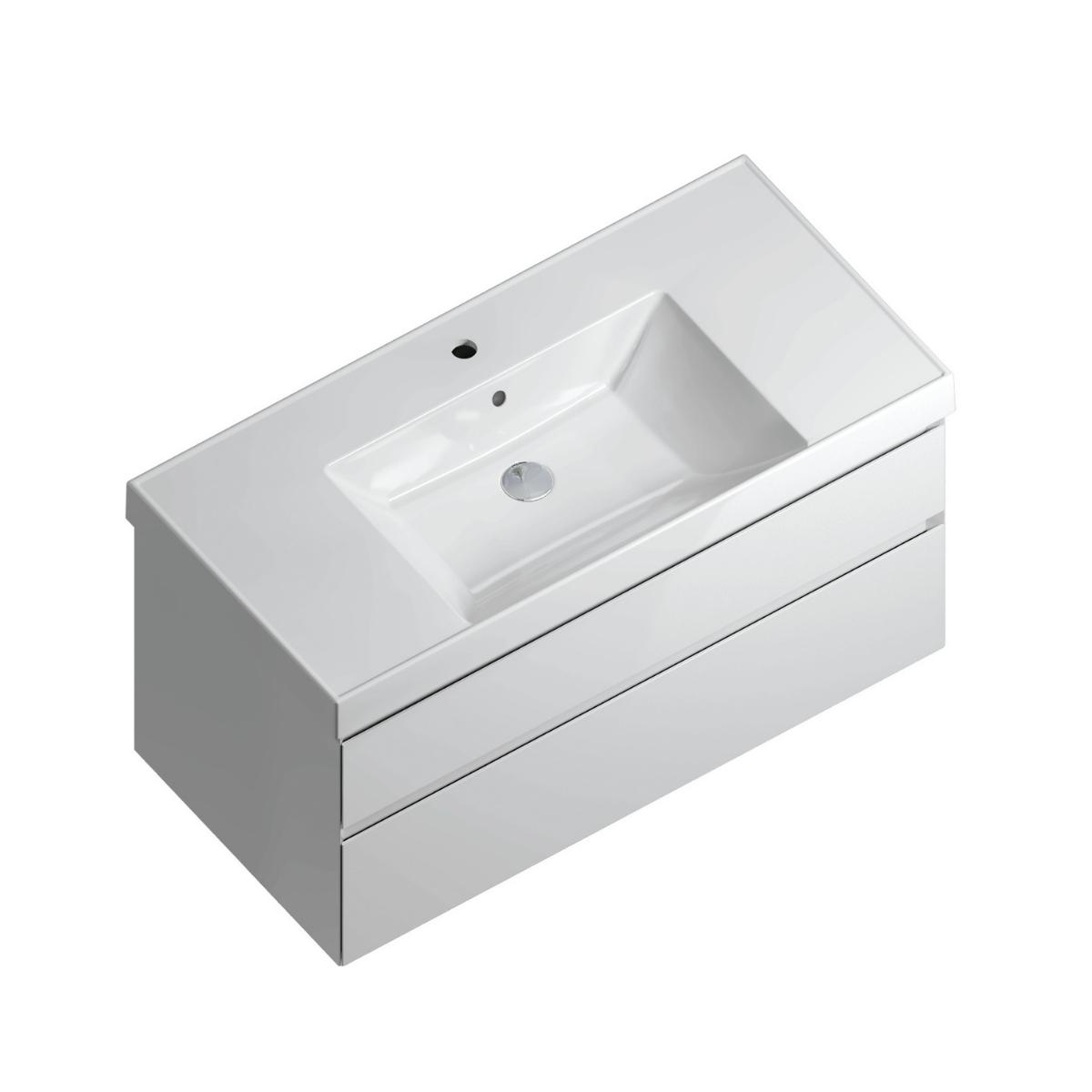 

Тумба подвесная Kerama Marazzi Cubo CU.100\WHT