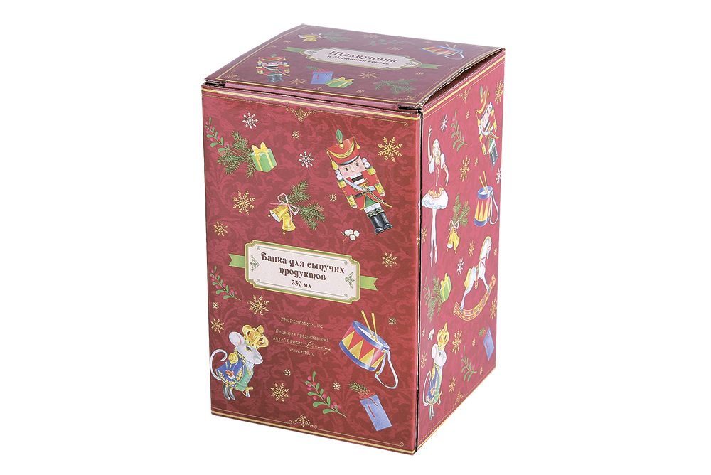 

Банка Korall Nutcracker для сыпучих продуктов 550 мл